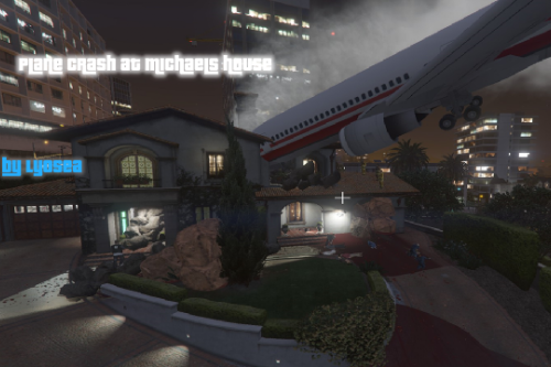 Plane Crash at Michael's House